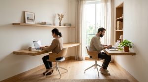 Two Person Desk Home Office: The Architectural Blueprint & Spatial Flow Guide – Visual 2