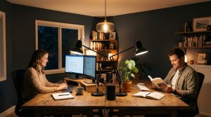 Two Person Desk Home Office: The Architectural Blueprint & Spatial Flow Guide – Visual 4