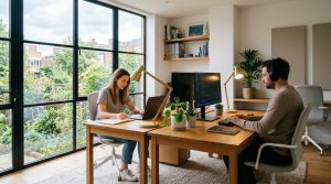 Two Person Desk Home Office: The Architectural Blueprint & Spatial Flow Guide – Visual 8