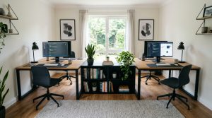 Two Person Desk Home Office: The Architectural Blueprint & Spatial Flow Guide – Visual 9