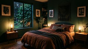 Verdant Shadows & Tactile Depth: Designing A Moody Biophilic Sanctuary Using Camouflage Tones – Visual 10