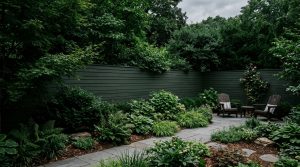Verdant Shadows & Tactile Depth: Designing A Moody Biophilic Sanctuary Using Camouflage Tones – Visual 2