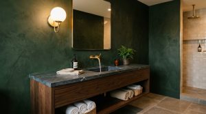 Verdant Shadows & Tactile Depth: Designing A Moody Biophilic Sanctuary Using Camouflage Tones – Visual 7