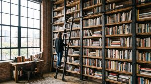 Vertical Intelligence: Engineering Seamless, High Density Book Shelving For Modern Lifestyle Ease – Visual 9