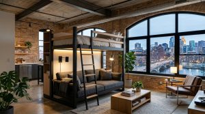 Vertical Mastery: The Architectural Blueprint For High Performance Bunk Bed Couch Zones – Visual 12