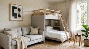 Vertical Mastery: The Architectural Blueprint For High Performance Bunk Bed Couch Zones – Visual 8