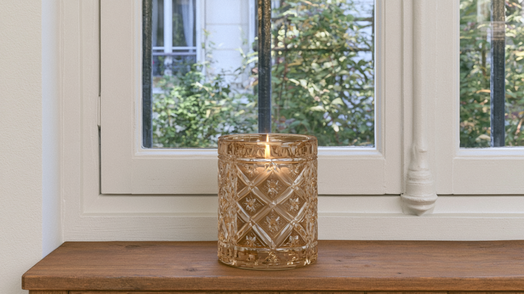 Amber Glass Candles Warm Up Your Windowsill Decor