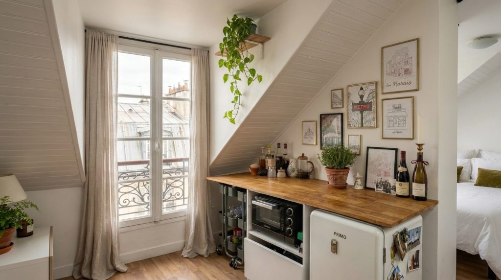 Attic Kitchenette Design Clever Ways To Use Sloped Spaces