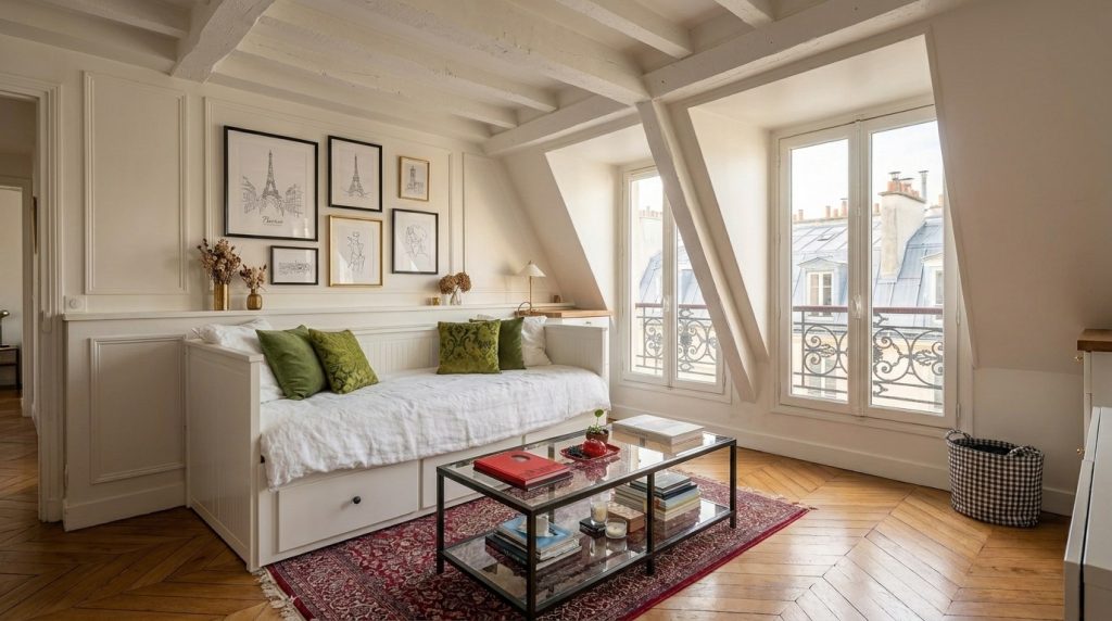 Attic Living Room Design Ideas For Sloped Ceilings