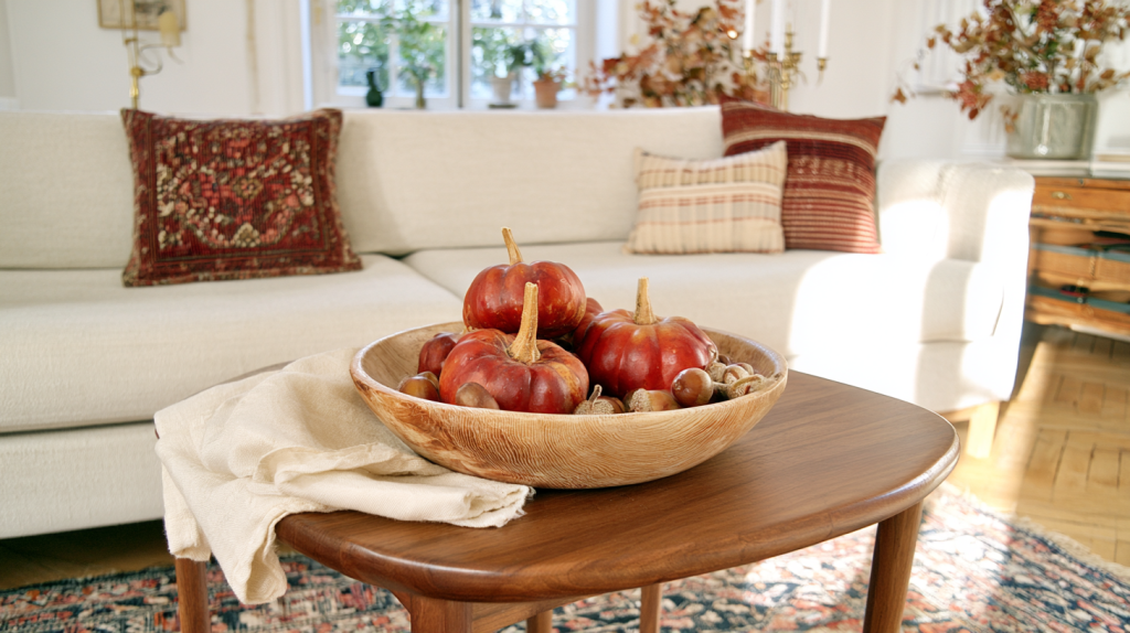 Autumn Coffee Table Decor Simple Fall Styling Ideas