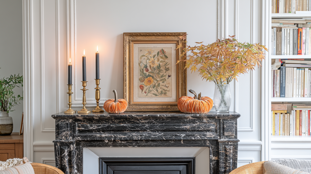 Autumn Fireplace Decor Ideas That Look Refined Not Tacky