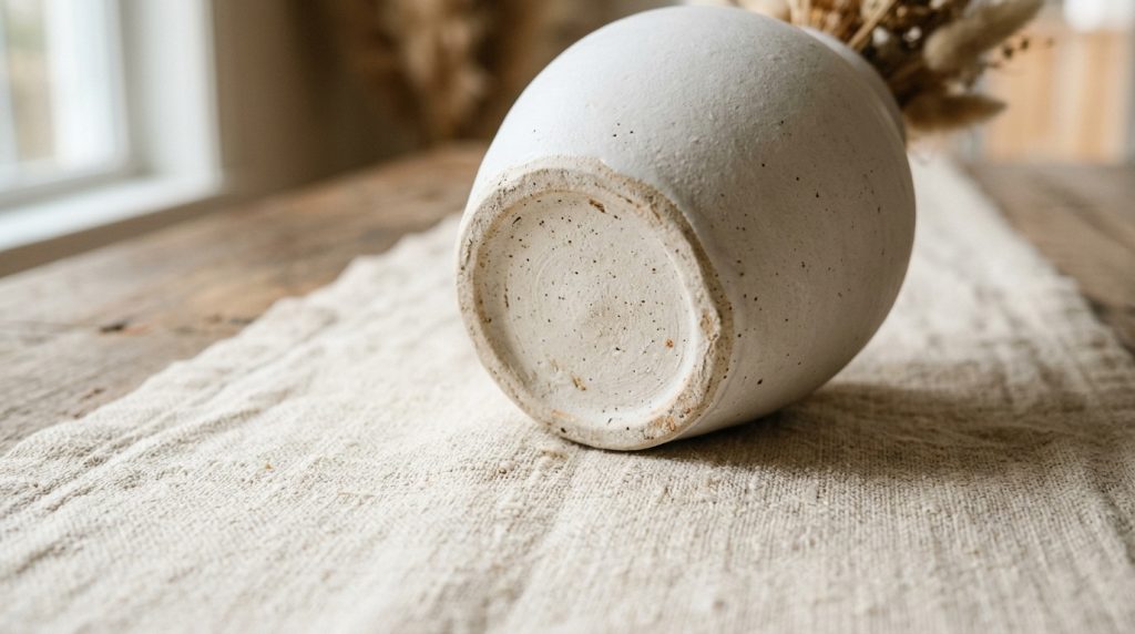 Ceramic Vase Base Details Quality Clues In Pottery