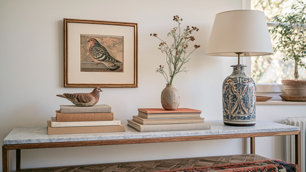 Console Table Decor Ideas For A Natural Living Space