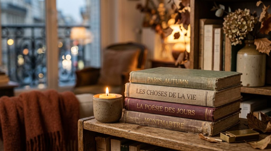 Create A Cozy Reading Nook With Vintage Books Warm Light