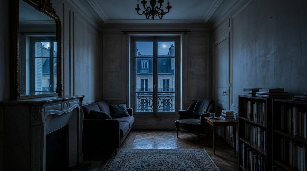 Designing A Moody Living Room With Historic Character