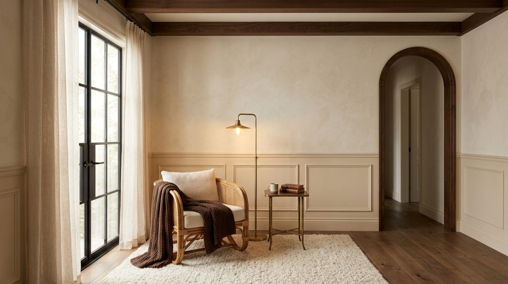 Designing A Warm Neutral Living Room With Texture