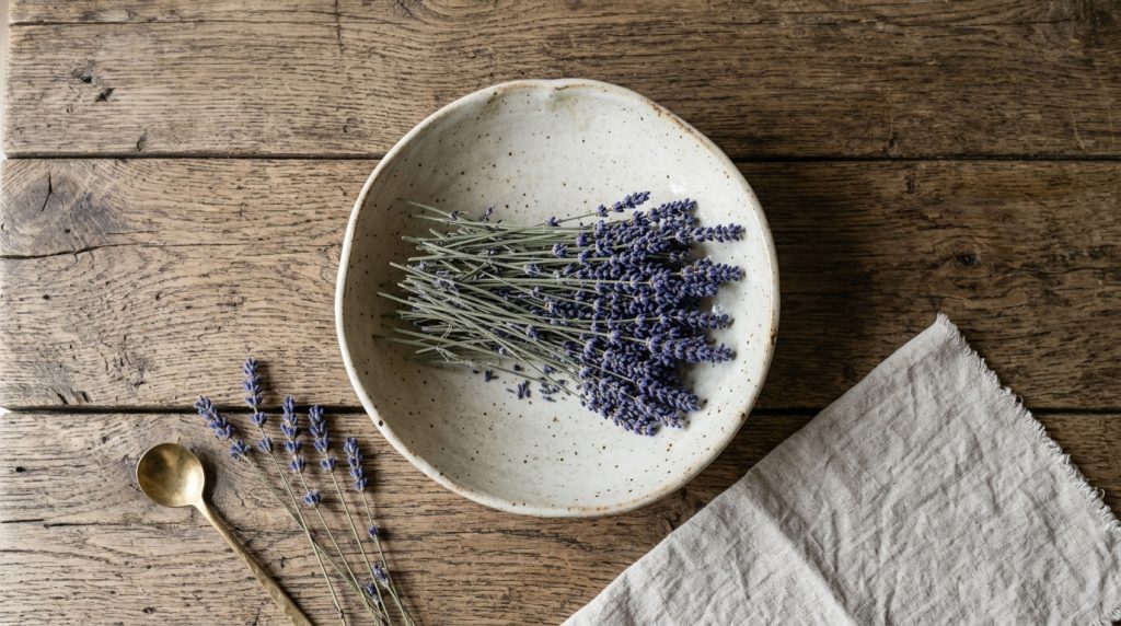 Dried Lavender Styling Ideas For Warm Rustic Interiors