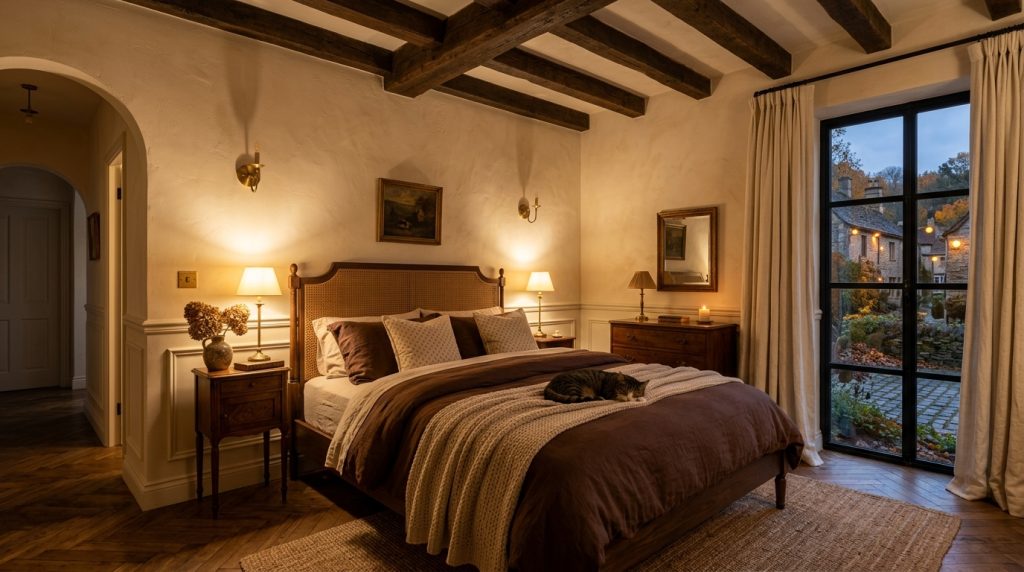 English Cottage Bedroom Styling Guide For Timeless Warmth