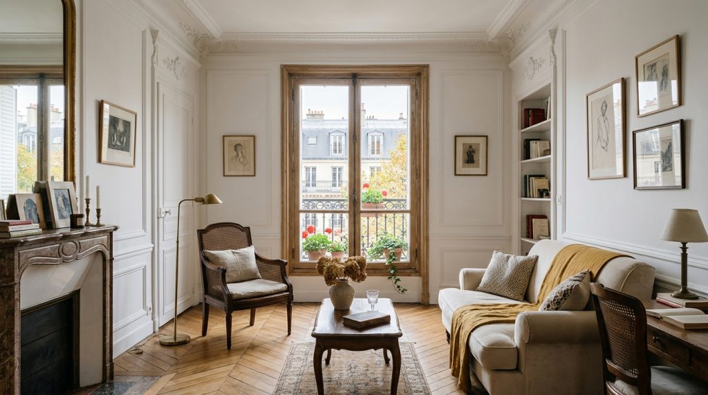 French Apartment Living Room Ideas For Classic Parisian Style