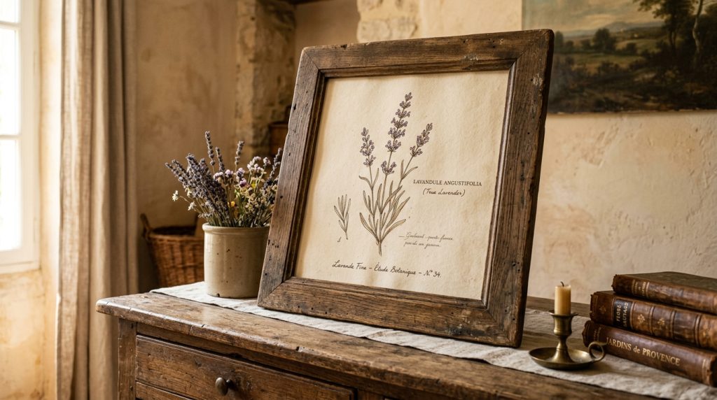 French Country Decor Ideas Styling Botanical Art Antiques