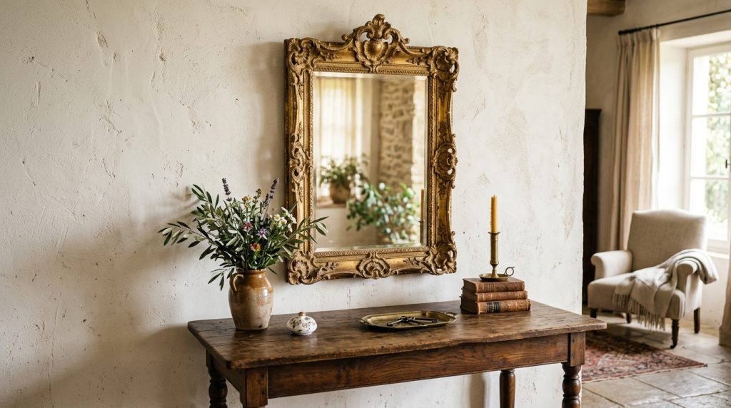 French Country Entryway Table Ideas For Vintage Homes