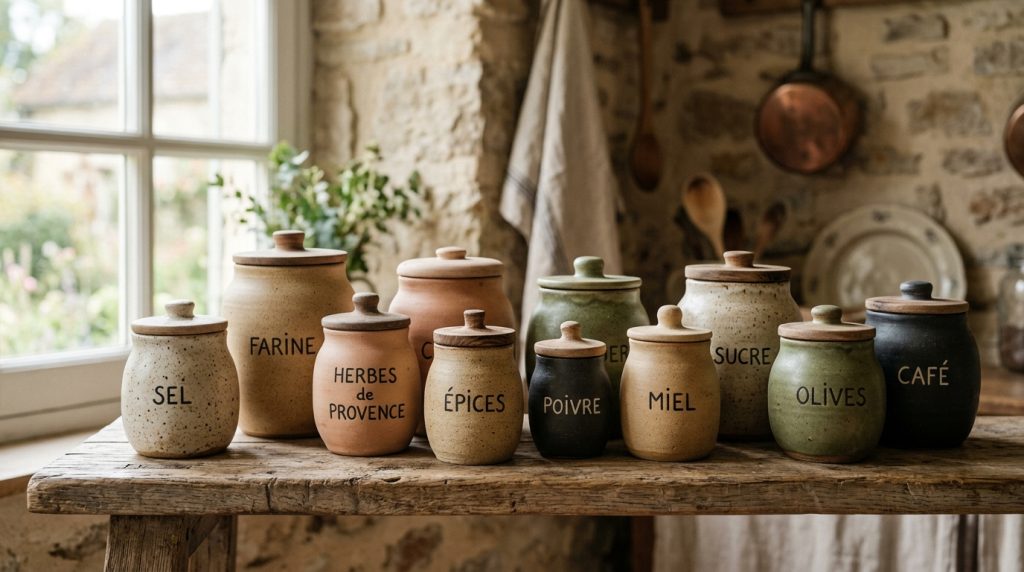 French Country Pantry Canisters For Timeless Kitchen Storage