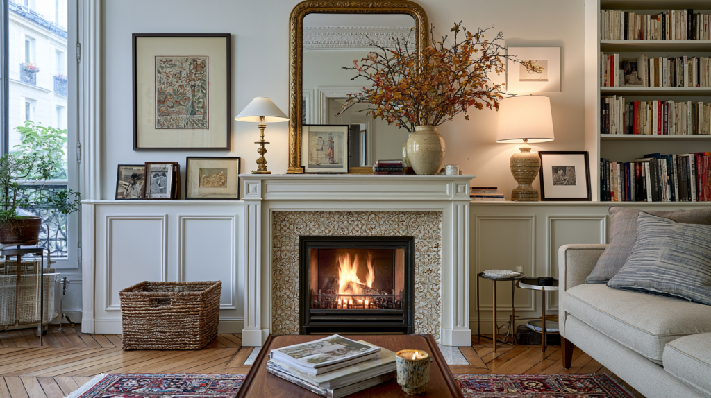 French Fireplace Mantel Styling Ideas For Timeless Rooms