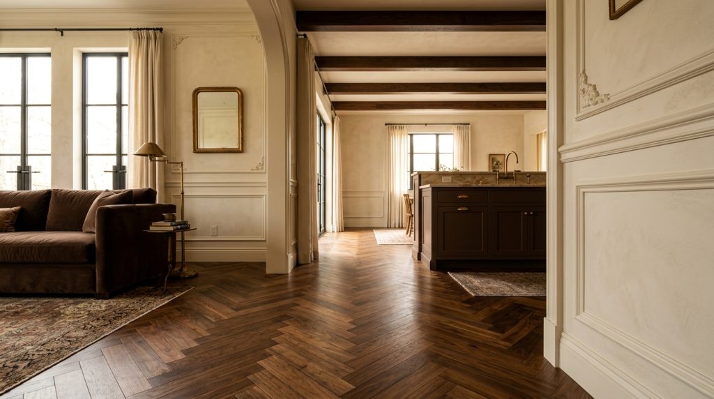 Herringbone Hardwood Floors Timeless Elegance Upkeep