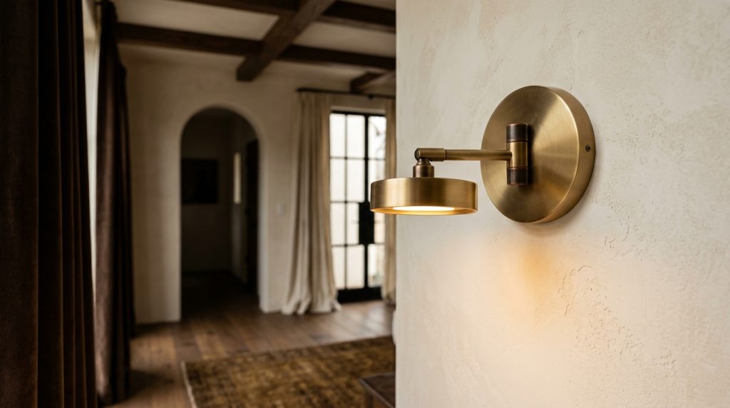 How To Choose And Place A Brass Wall Sconce In Your Home