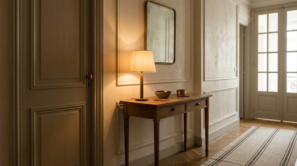 How To Style A Hallway Console Table Like A Parisian Pro