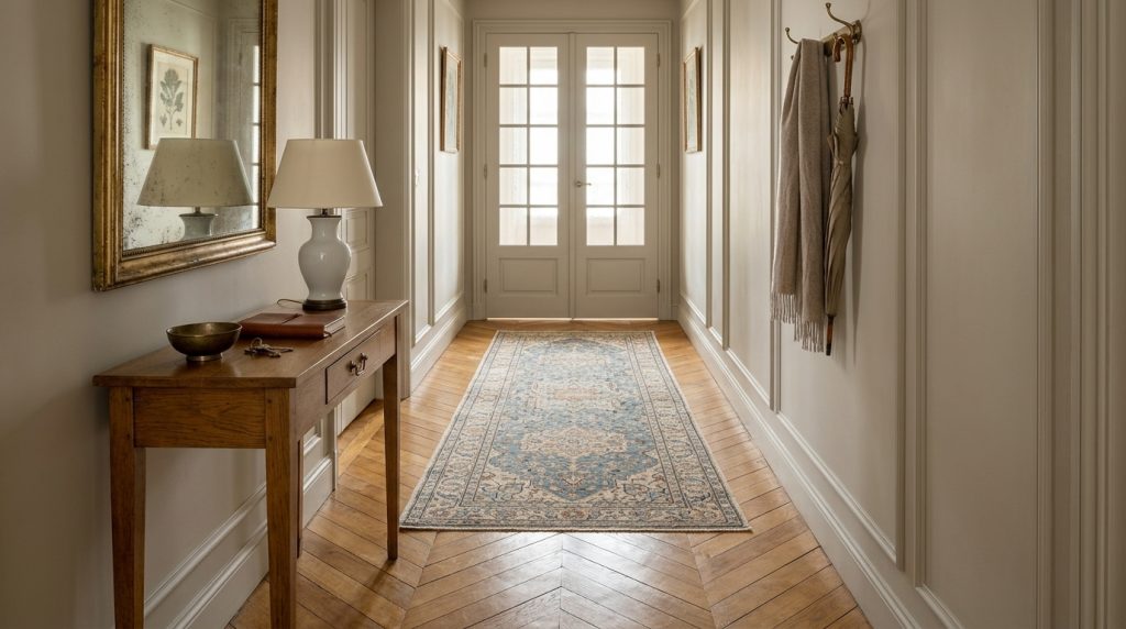 How To Style A Hallway Runner Rug In Narrow Spaces
