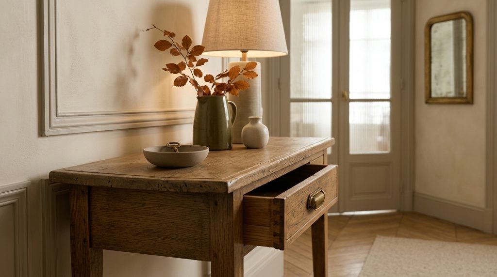How To Style A Rustic Entryway Table Like A Pro