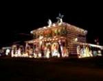 Sparkling Christmas home with the cheerful decoration tips: Fantastic Outdoor Lighting In Christmas Home