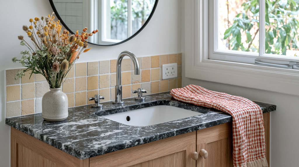 Marble Bathroom Vanity Ideas That Transform Compact Spaces