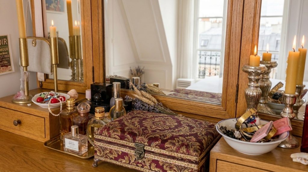 Master Vanity Table Organization For A Timeless Dressing Space