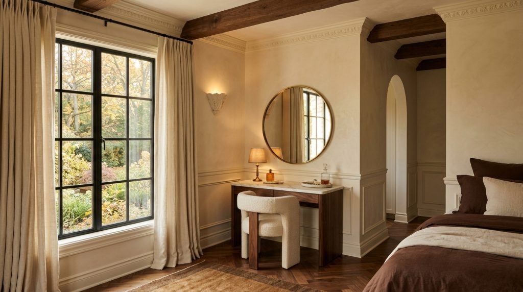 Mastering Bedroom Vanity Nook Styling With Natural Light