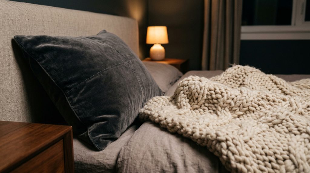 Mastering Cozy Bedroom Styling With Textures And Warm Light