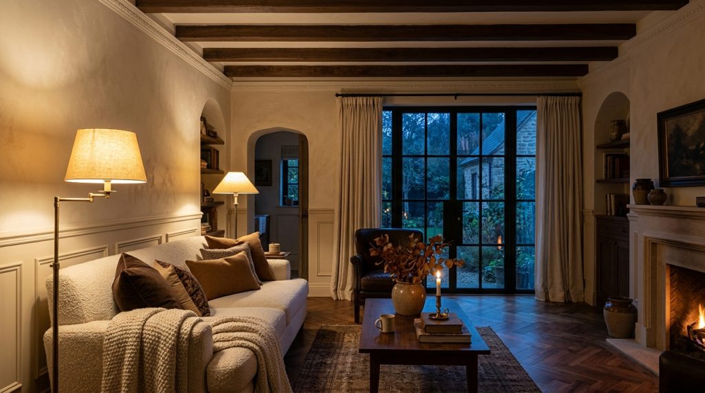 Mastering Cozy Living Room Lighting For Evening Ambiance