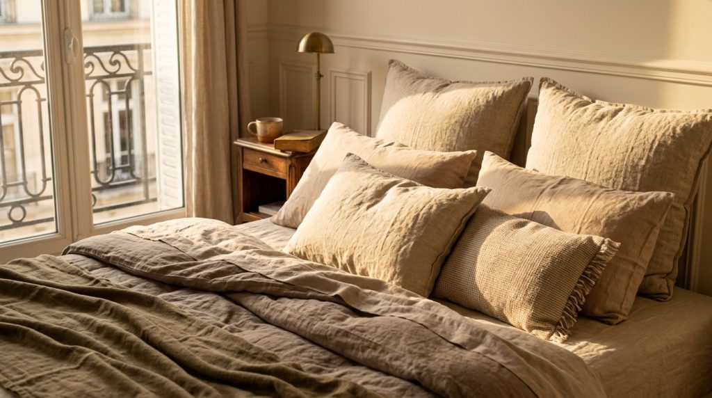 Mastering Effortless Linen Bedding For A Relaxed Bedroom