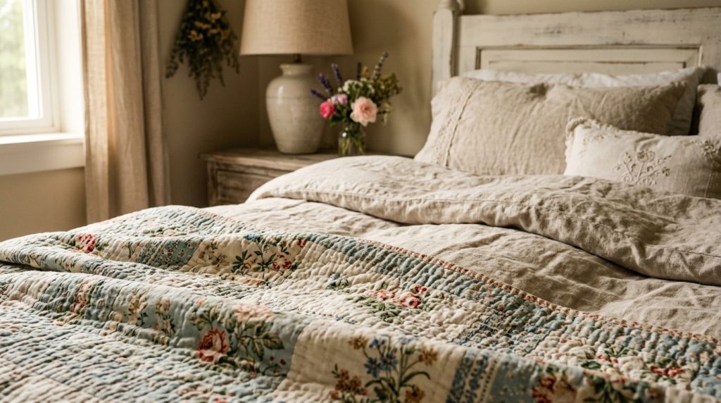 Mastering Patchwork Quilt Bed Styling For Warmth