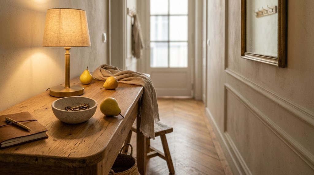 Neutral Entryway Styling Tips For A Warm Welcome