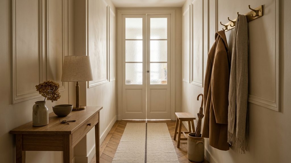 Neutral Hallway Decor Ideas That Transform Tight Spaces