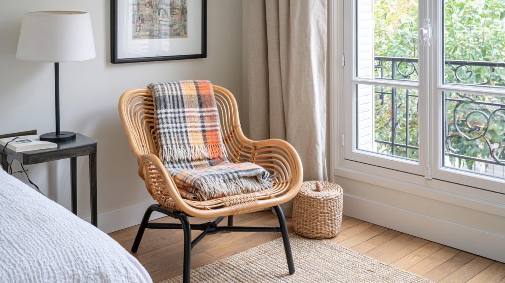 Rattan Armchair Styling Ideas For Cozy Bedroom Corners