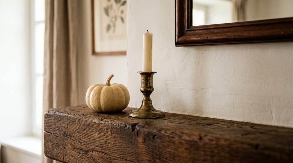 Rustic Mantel Decor Ideas For A Warm Uncluttered Home
