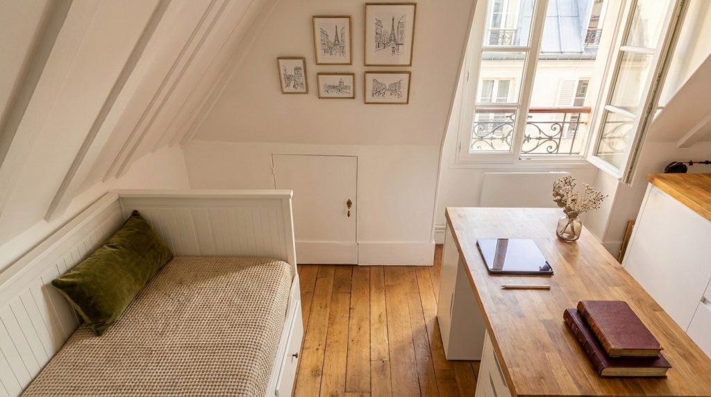 Smart Attic Home Office Layout Ideas For Sloped Ceilings