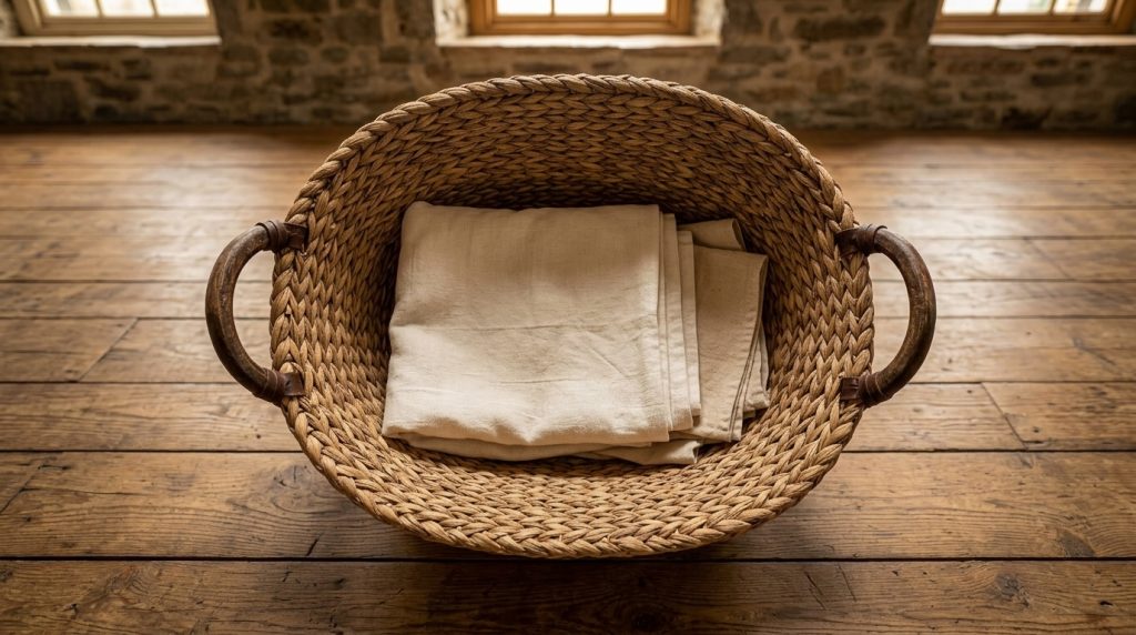 Smart Laundry Basket Storage Ideas For Natural Homes