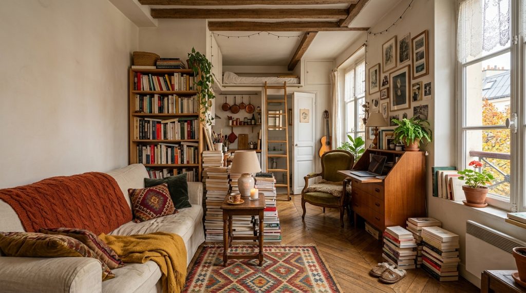 Smart Small Apartment Bookshelf Design Ideas For Tiny Spaces