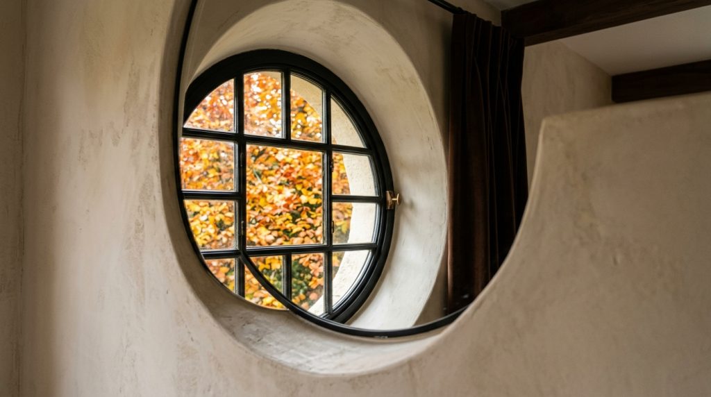 Stunning Round Window Architectural Ideas For Cozy Interiors