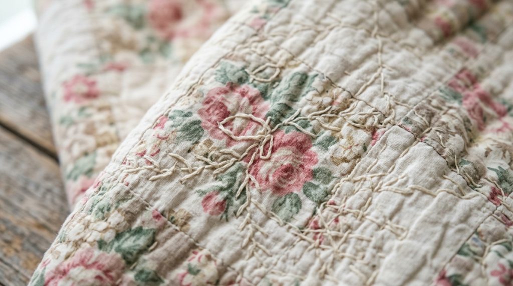 Styling A Vintage Floral Quilt For Timeless Bedroom Charm