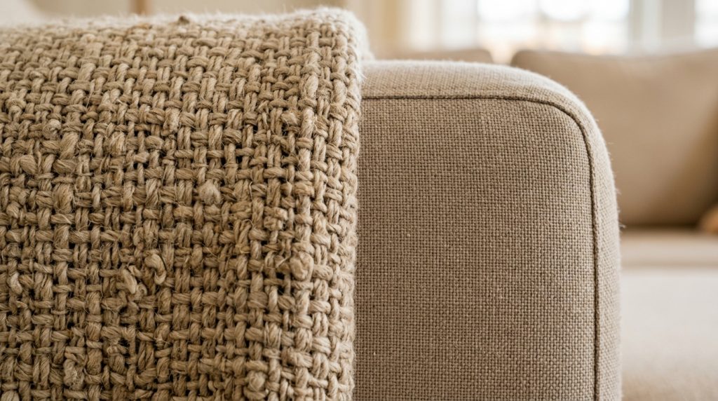 Styling With A Textured Throw Blanket For Depth